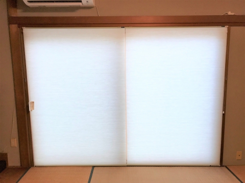 三島市のＨ様邸です　和室の窓をマドリモで取り替えました